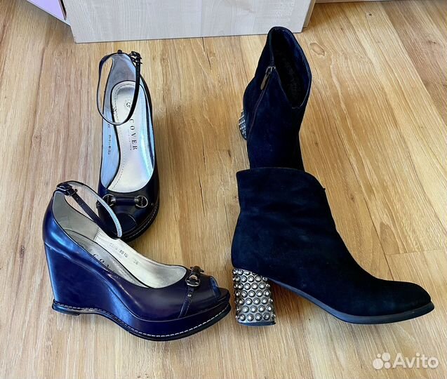 Туфли и сапожки 38 размер
