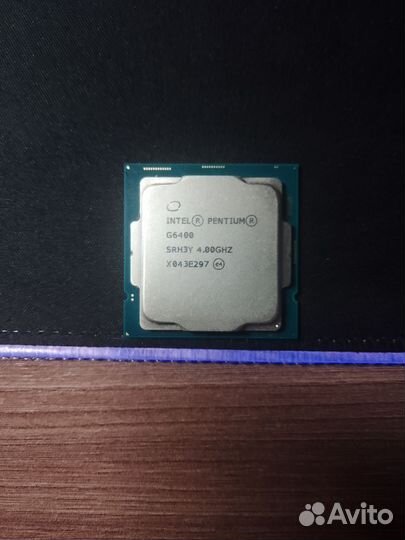 Процессор intel pentium gold g6400