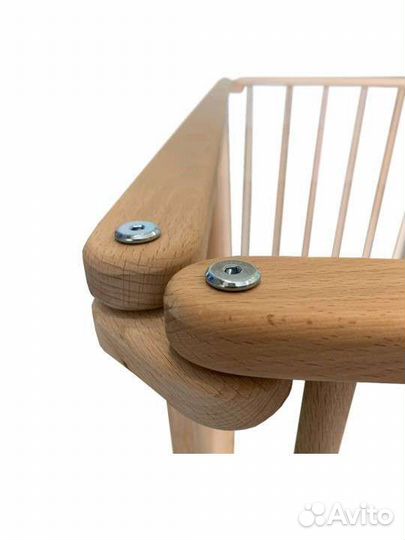 Манеж детский деревянный складной