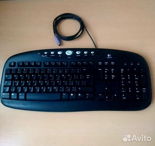 Клавиатура Logitech Keyboard Wired PS/2