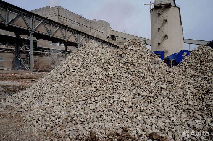 Щебень вторичный в наличии