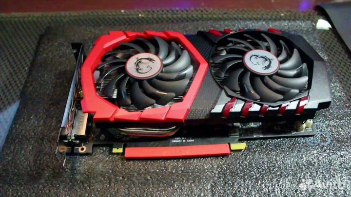 Видеокарта GeForce GTX 1050 Ti MSI Gaming X 4Gb