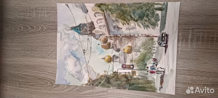 Акварельные картины