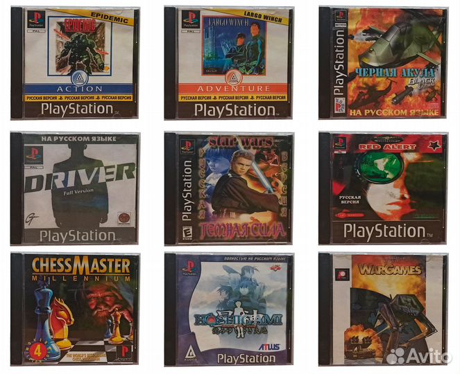 Игры для PS1, Playstation, PS one - ч4