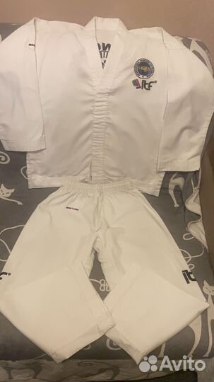 Кимоно для тхэквондо 150, в хорошем качестве Ориг