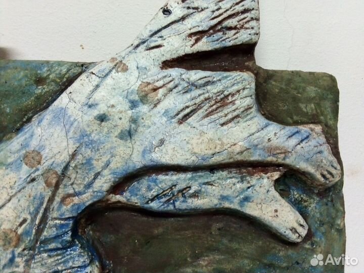 Рельеф Как лист на ветру(малый)