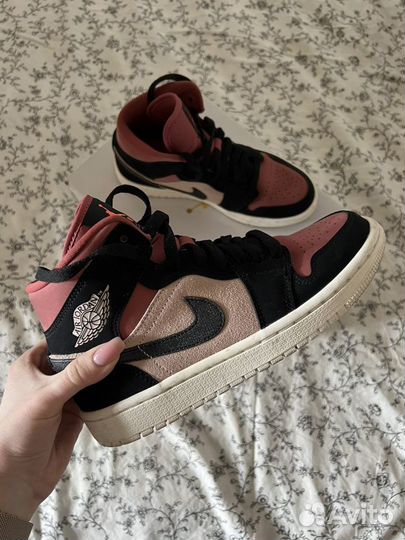 Кроссовки Air Jordan mid ‘Dusty Pink’ 36