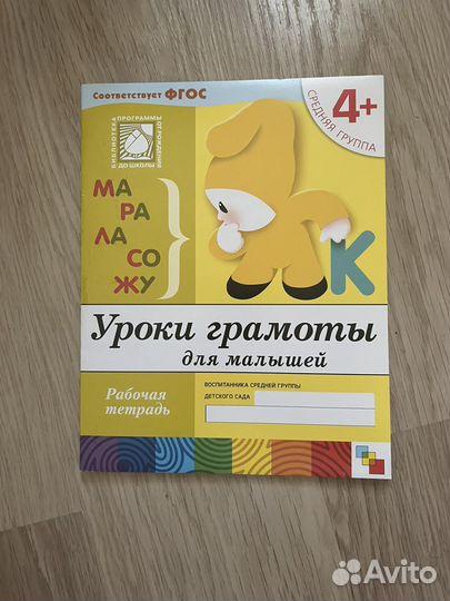 Рабочая тетрадь 4+