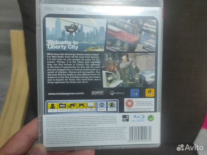Игра для приставки gta 4 ps3