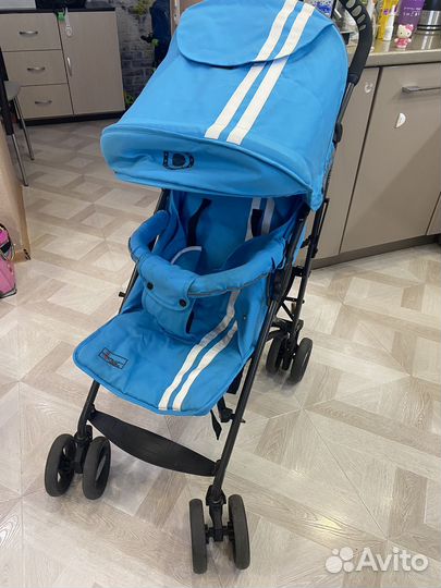 Коляска трость бу Hoco birdie blue