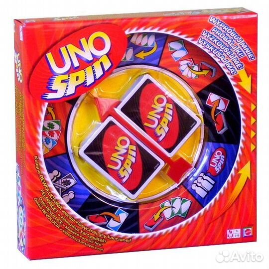 Настольная игра Уно Спин Uno Spin