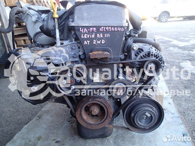 Двигатель 1.6 л Toyota Avensis 4A-FE