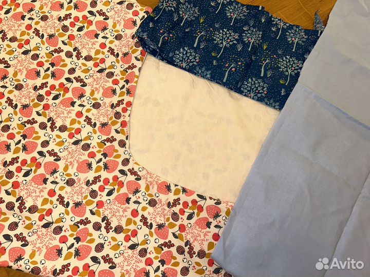 Бисер, остатки ткани бесплатно