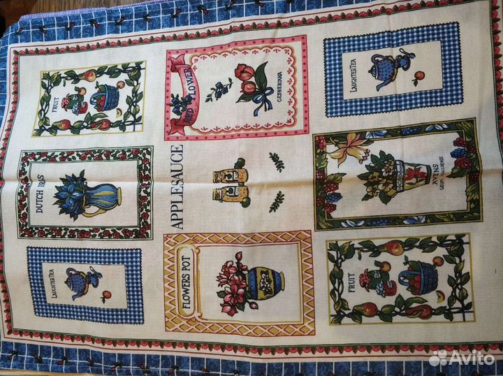 Полотенца кухонные, хлопок,винтаж