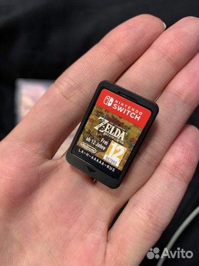 Игра Zelda: breath of the wild на нинтендо свитч