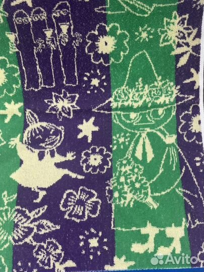 Дефект/Махровое полотенце Муми-Тролли/Moomin