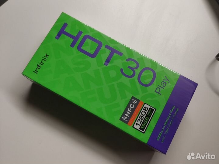 Infinix Hot 30 Play, 8/128 ГБ