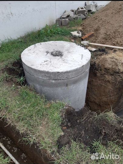 Бетонные жби кольца