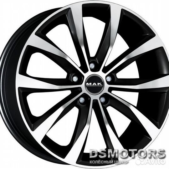 Диски Wolf 8.0/18 5x108 ET45 d72.0 black mirror