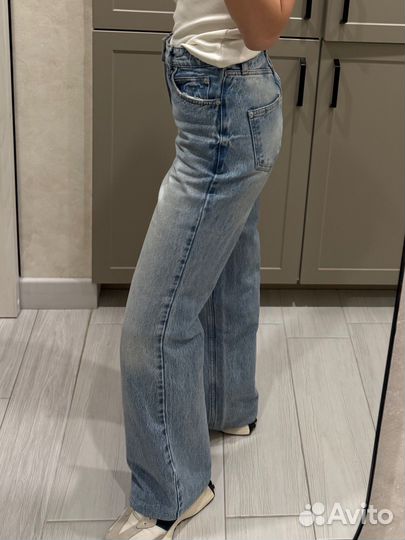 Джинсы lime 36 голубые