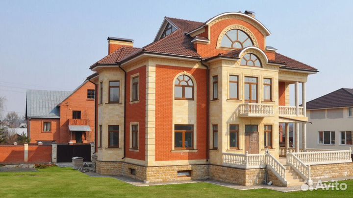 Облицовка дагестанским камнем