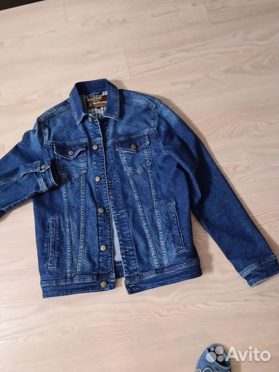 Джинсовая куртка мужская