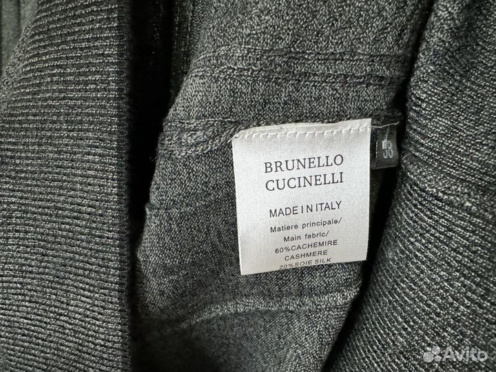 Поло премиум Brunello Cucinelli кашемир 56-58