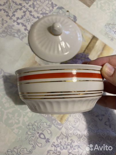 Тарелка керамическая СССР