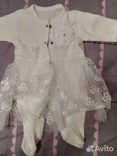 Комплект на выписку для девочки