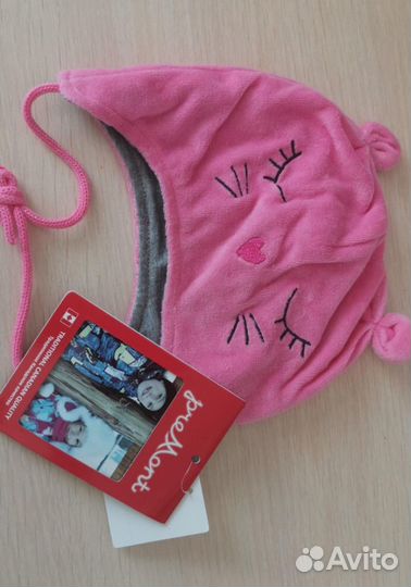 Шапка для девочки канадского бренда Premont