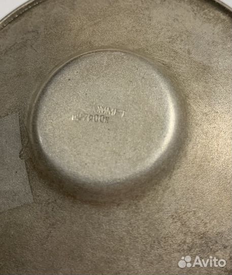 Блюдце Мельхиор