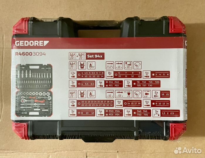 Gedore RED R46003094 Набор торцевых головок