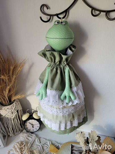 Пакетницы лягушка, кошка, лиса, льняные