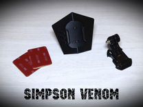 Крепление камеры GoPro на Мотошлем Simpson Venom
