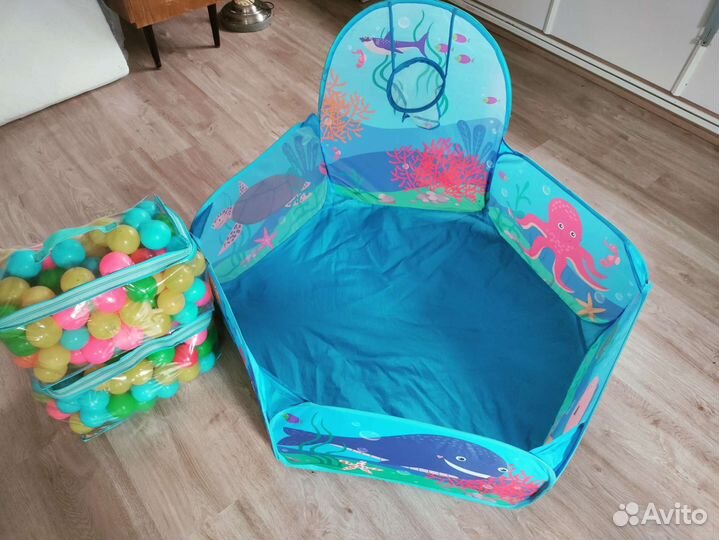 Детский сухой бассейн с шариками