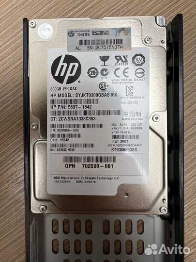 Жёсткий диск HP 3Par 15k 300Gb оптом