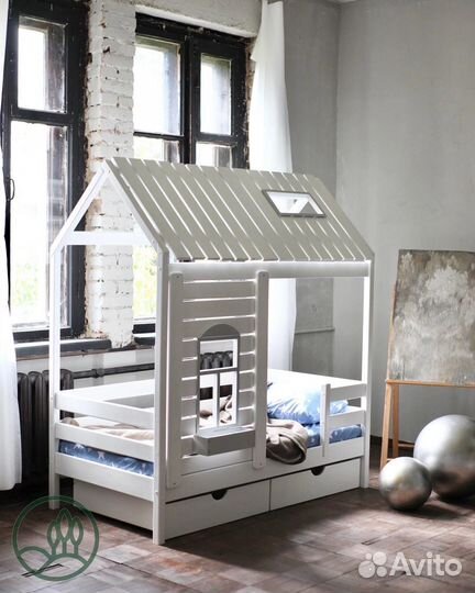 Кровать из массива Премиум 160 80