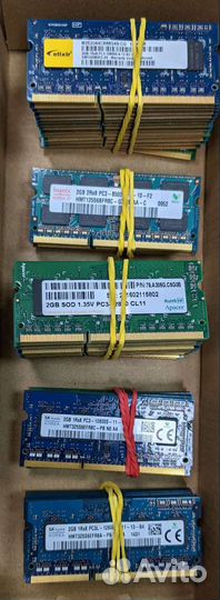 2Gb DDR3 so-dimm - для ноутбука - разные производи
