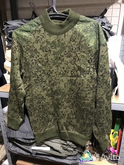 Свитер армейский уставной вс РФ цифра пиксель очен