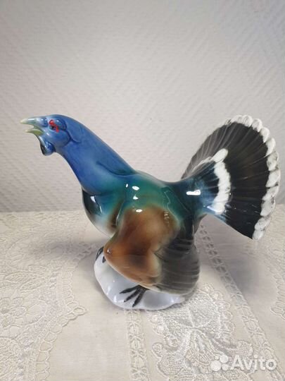 Торшер. Рога. Фарфор. Олень. Орёл. Глухарь