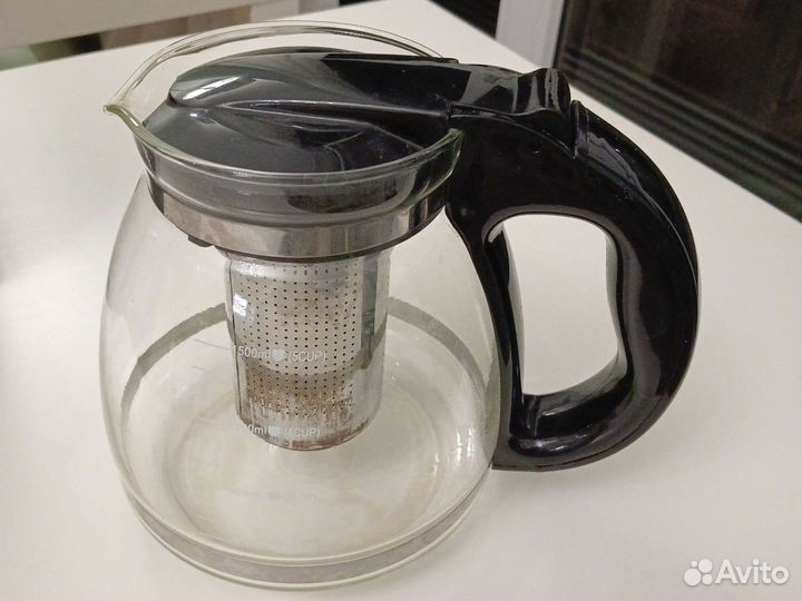 Заварной чайник стекло бу