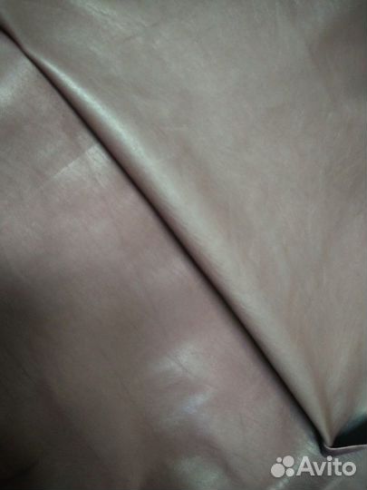 Натуральная перчаточная кожа тёмновишнёвого цвета