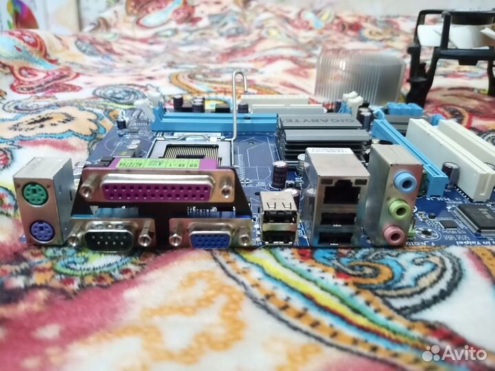 Материнская плата с процессором ддр2