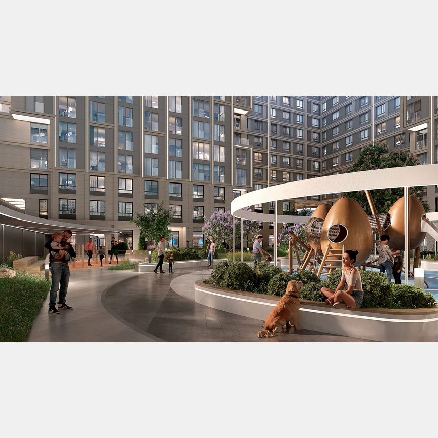 Апартаменты-студия, 25,2 м², 10/20 эт.