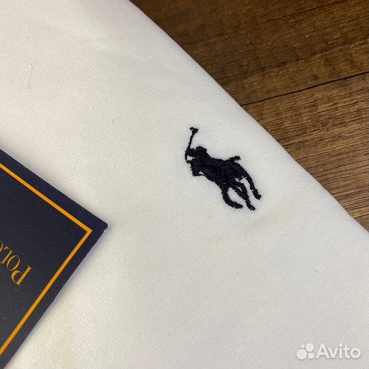 Свитшот polo ralph lauren мужской белый