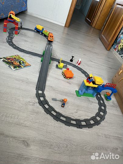 Лего дупло поезд большой, полиция, семейный дом