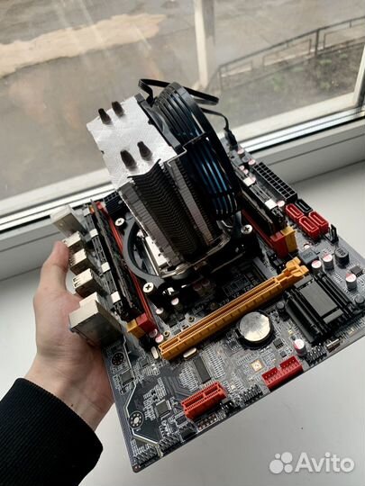 Материнская плата+процессор+оперативная память