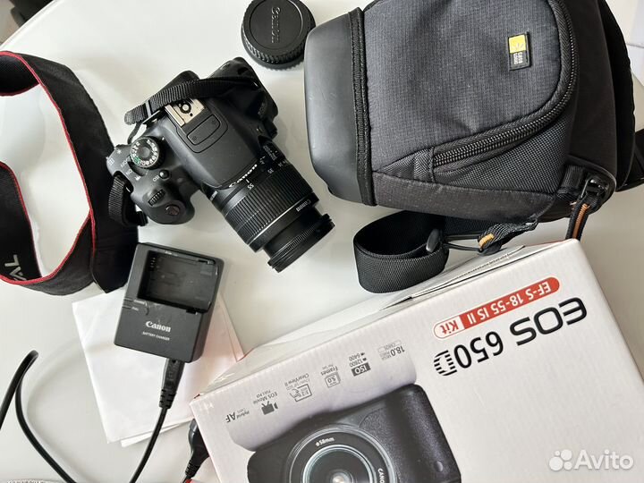Зеркальный фотоаппарат canon 650d