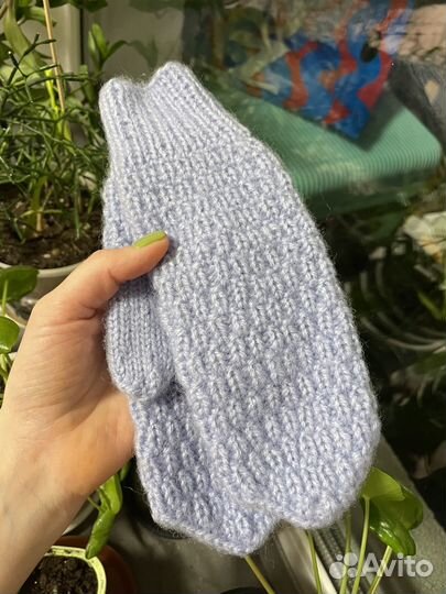 Варежки ручной работы