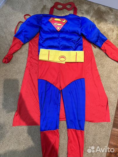 Детский костюм супермена с мышцами
